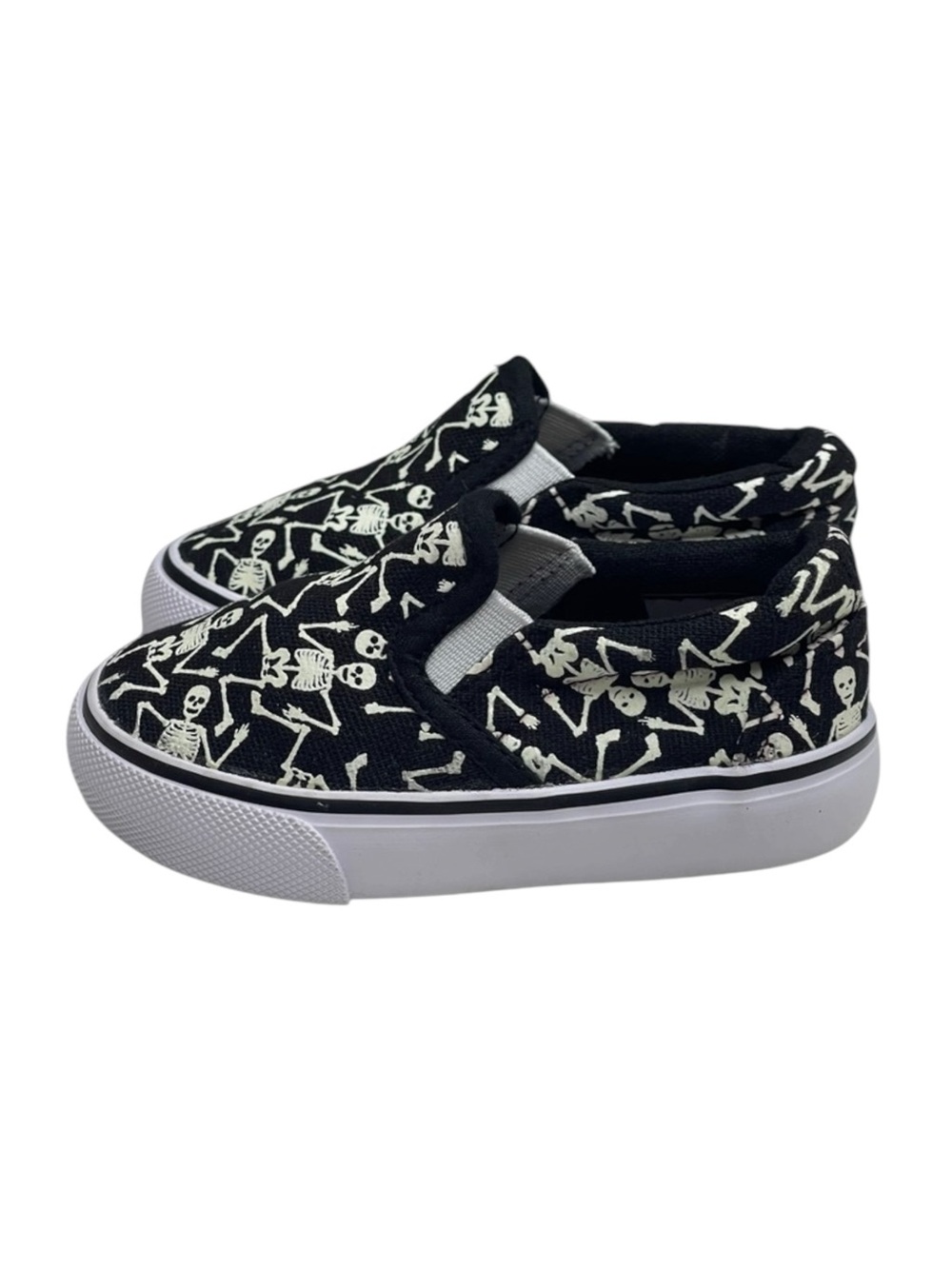 new Tommy Bahama ☠︎︎ Skeleton Print Slip On Sneakers ☠︎︎ Glow in the Dark ☠︎︎ 5 - Picture 7 of 16